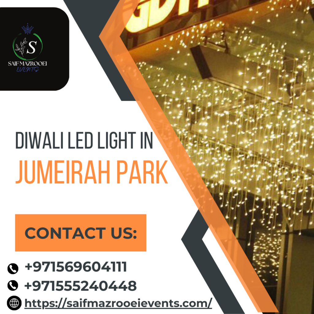 Diwali Led Light in Jumeirah Park