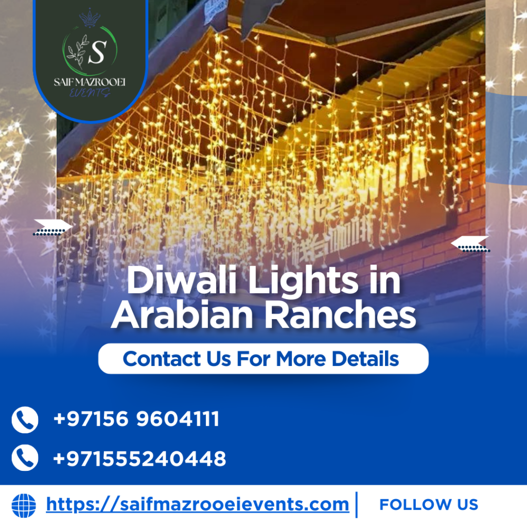Diwali Lights in Arabian Ranches