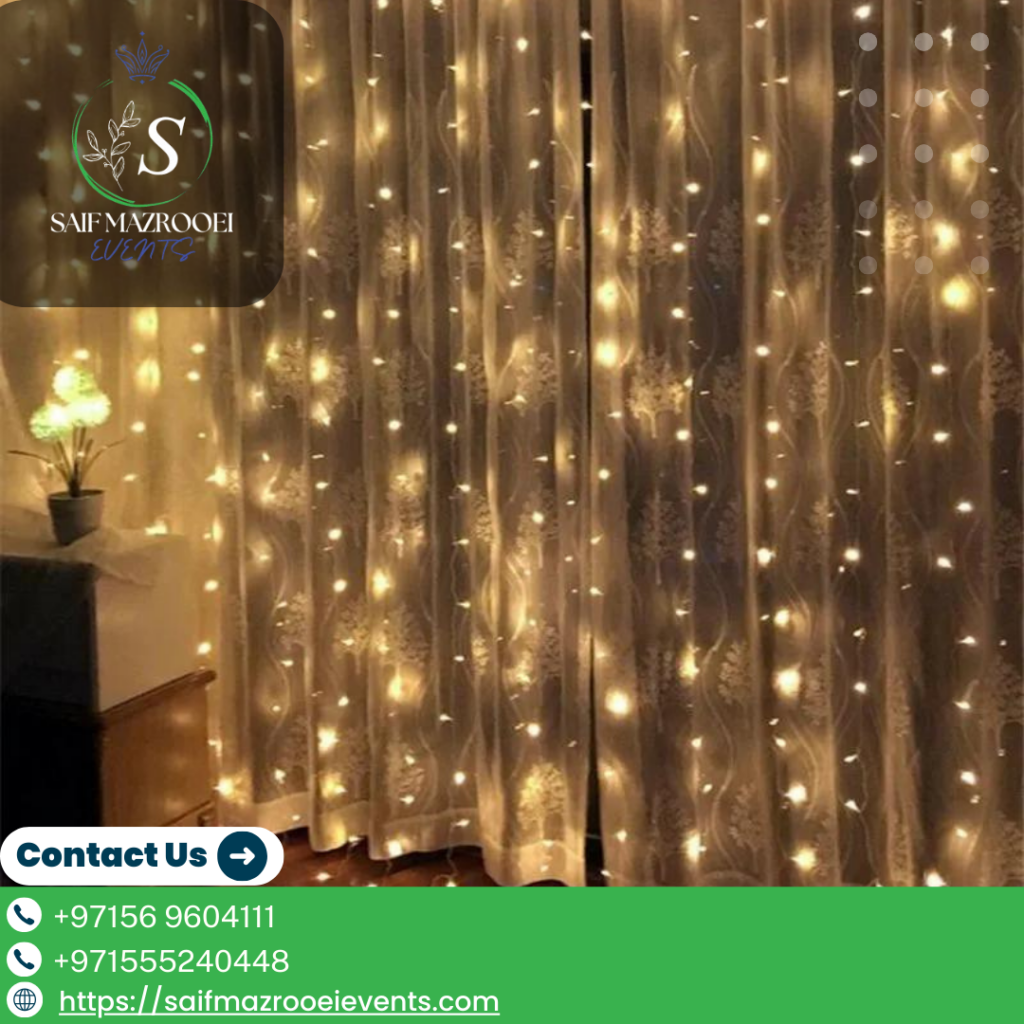 Diwali LED lights in Dubai Hills