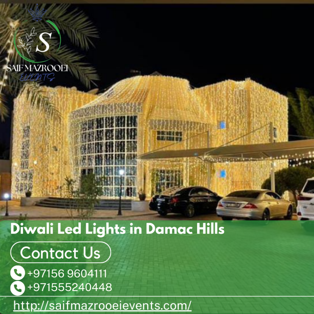 Diwali Led Lights in Damac Hills