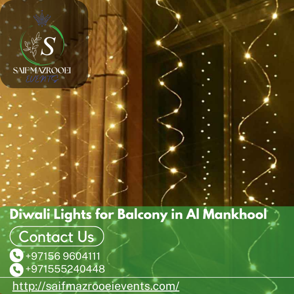 Diwali Lights for Balcony in Al Mankhool