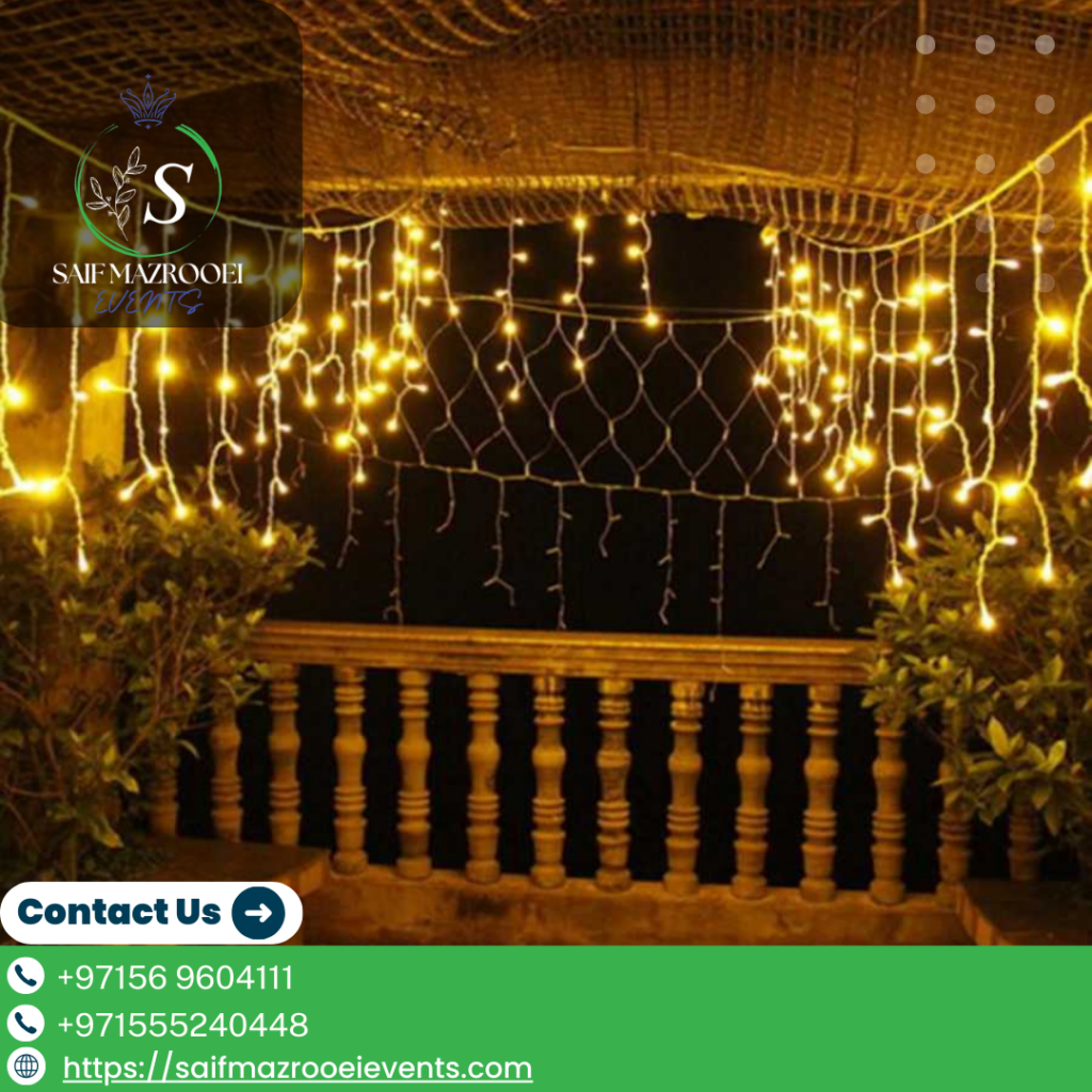 Diwali led lights in Jumeirah 1