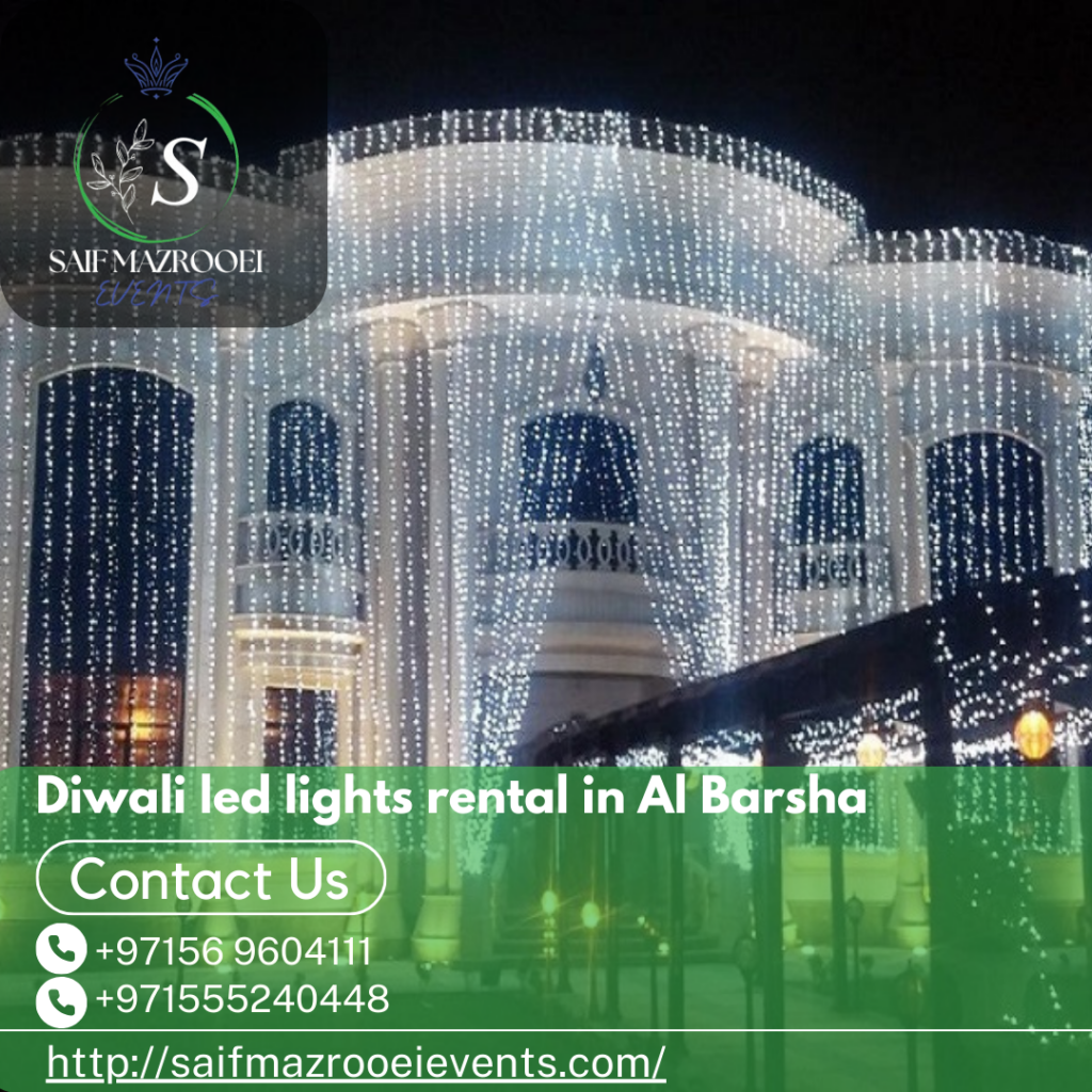 Diwali led lights rental in Al Barsha