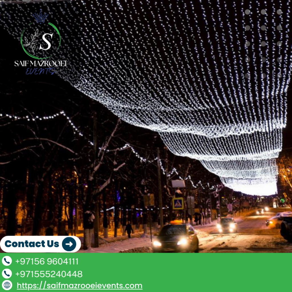 Diwali led lights rental in Al Barsha