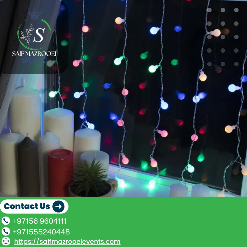Diwali lights Decoration in Damac Hills