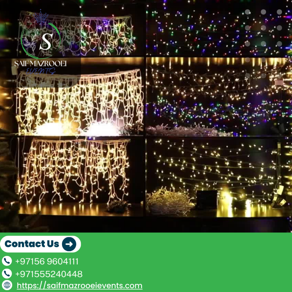 Diwali lights Decoration in Damac Hills