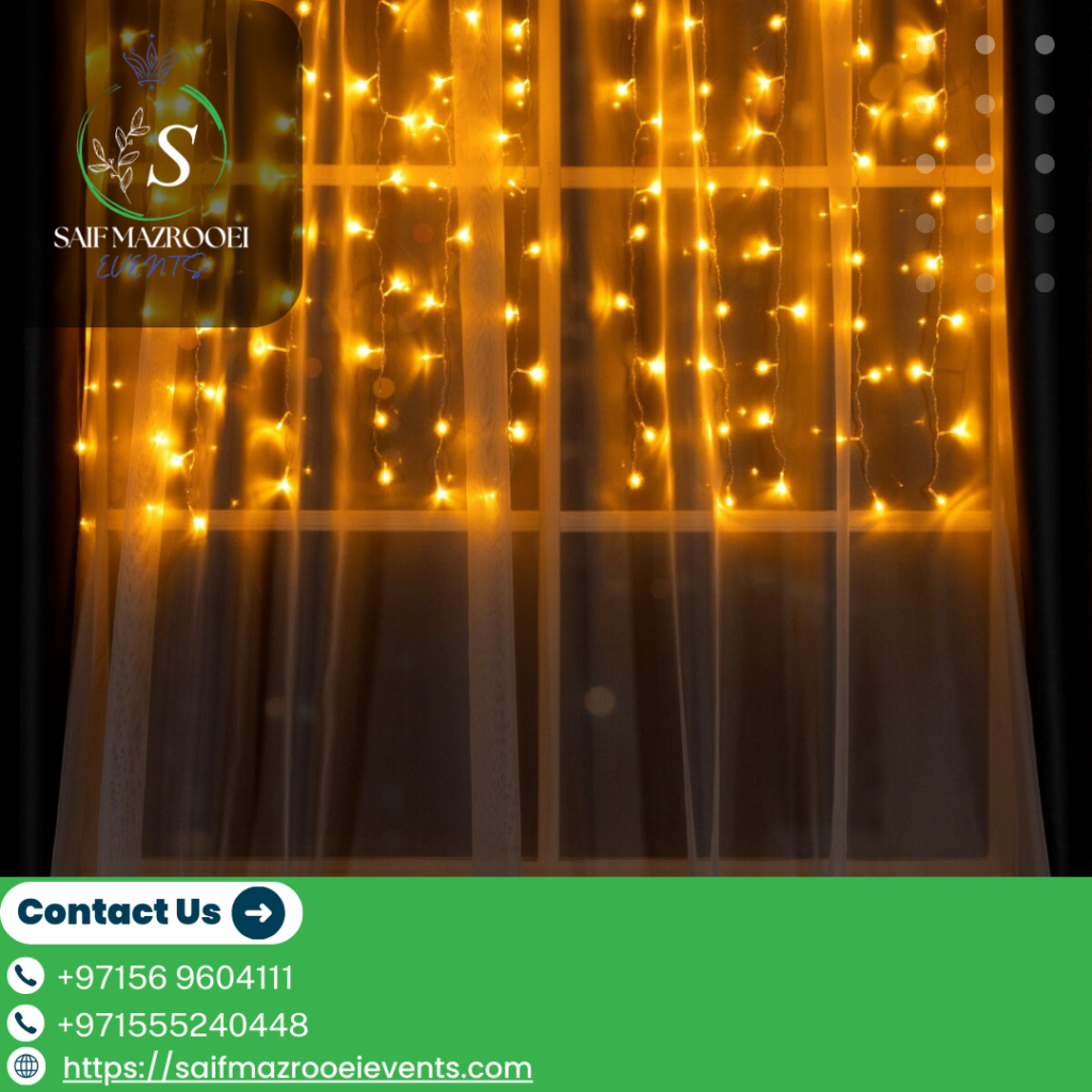 Diwali lights Decoration in Jumeirah island