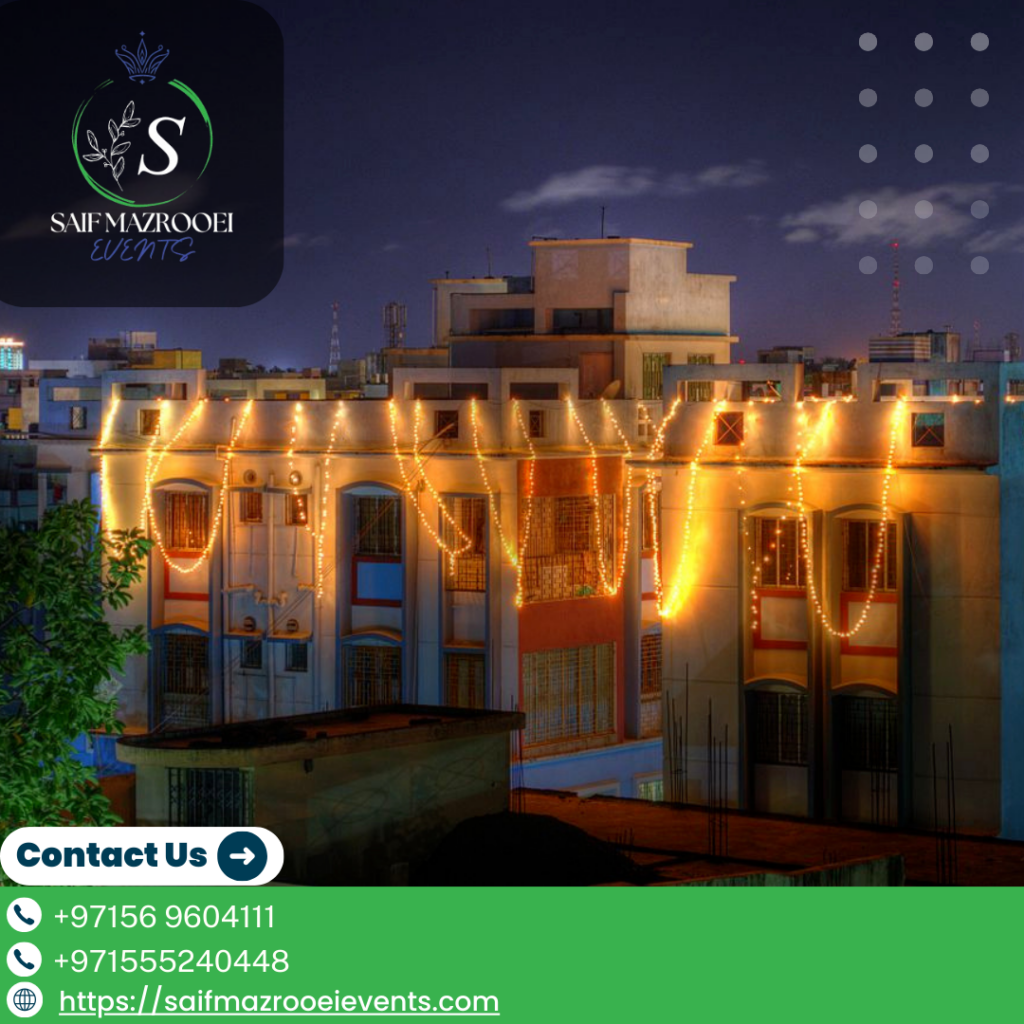 Diwali lights rental in Arabian Ranches 2