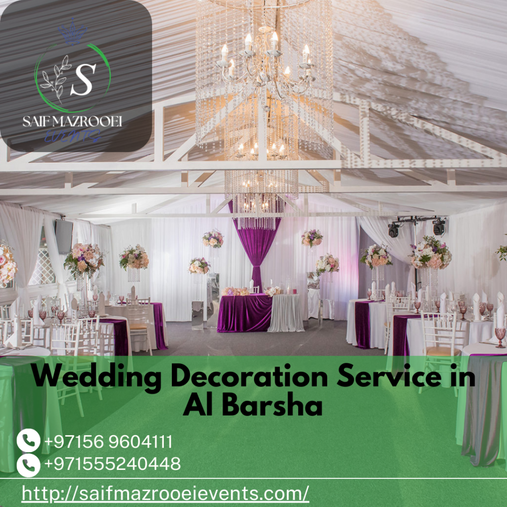 Wedding Decoration Service in Al Barsha