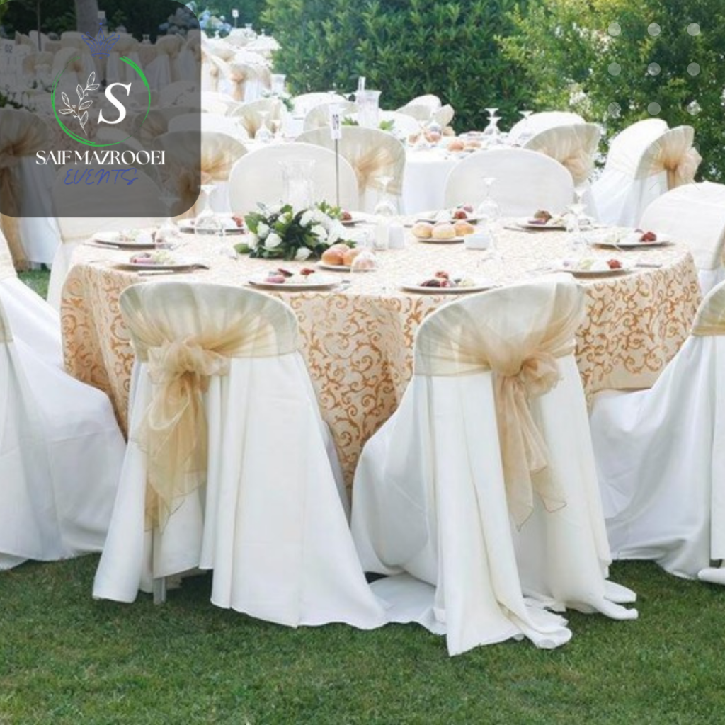 Wedding Table & Chair Rentals in Al Barsha