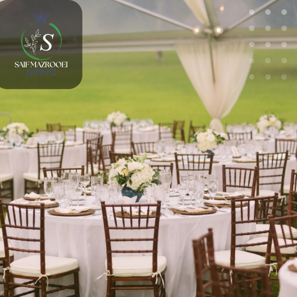 Wedding Table & Chair Rentals in Al Barsha