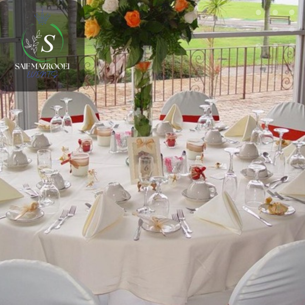 Wedding Table & Chair Rentals in Al Wasl