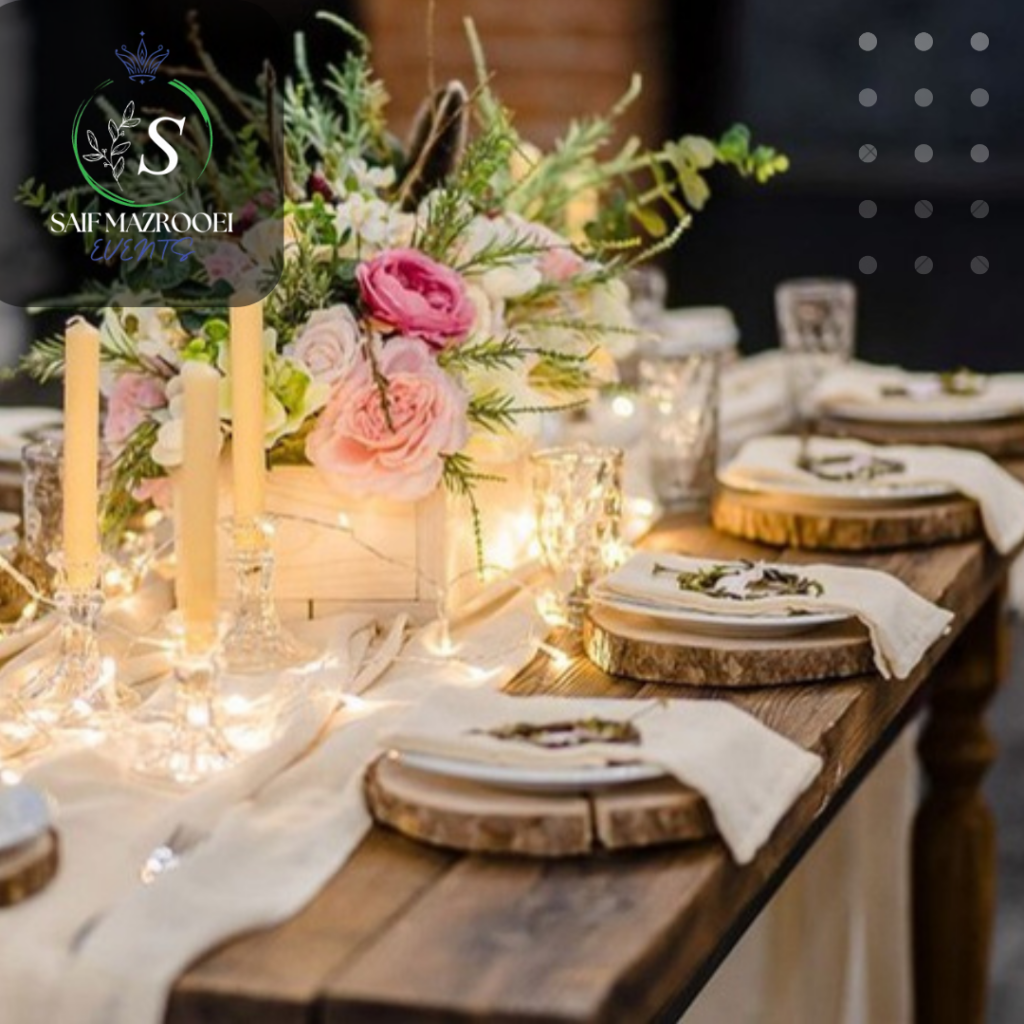 Wedding Table Decorations in Al Quoz
