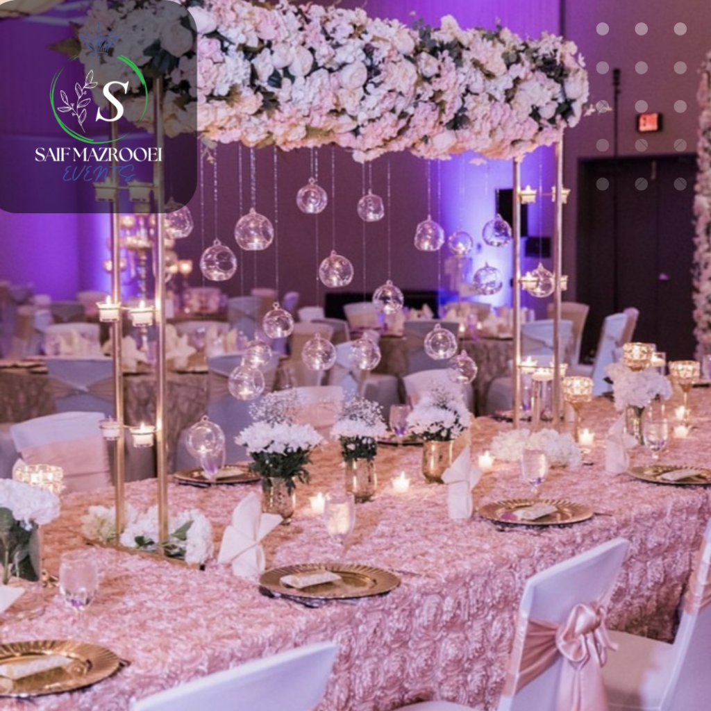 Wedding Table Decorations in Al Quoz