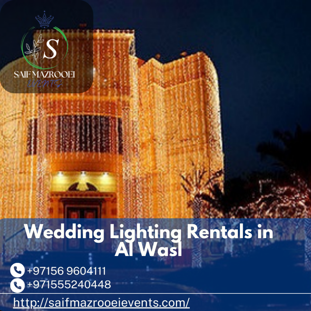 Wedding Lighting Rentals in Al Wasl