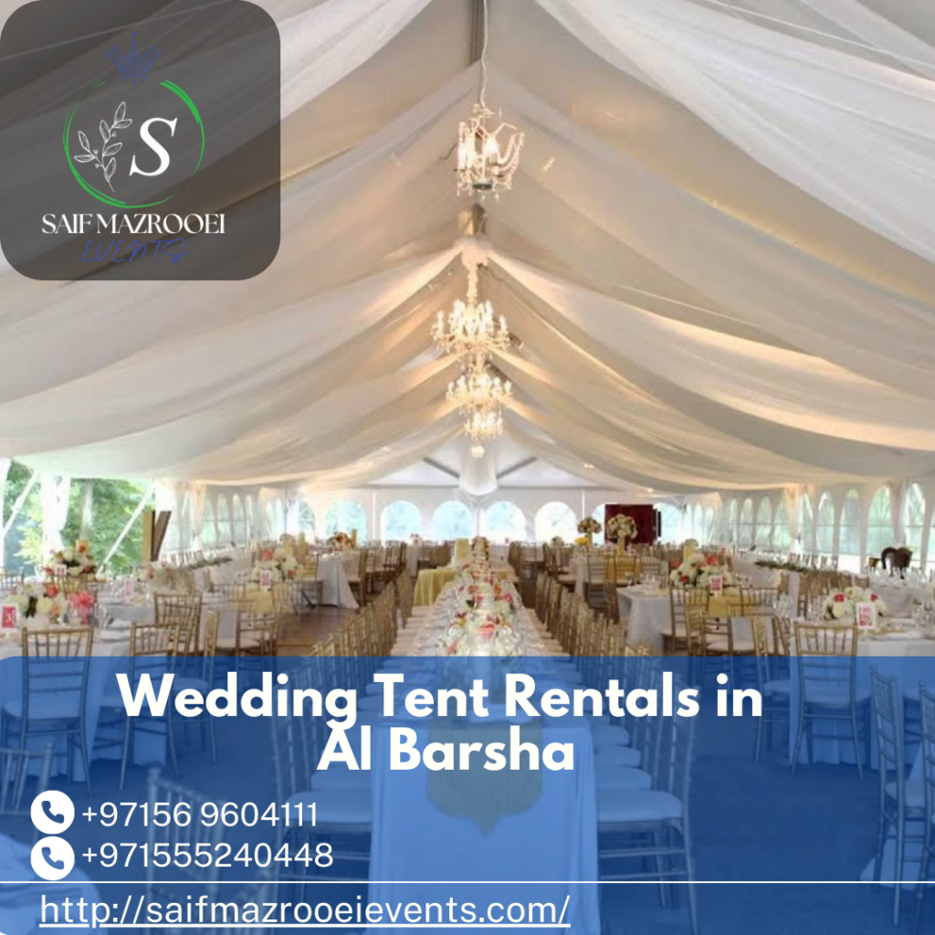 Wedding Tent Rentals in Al Barsha