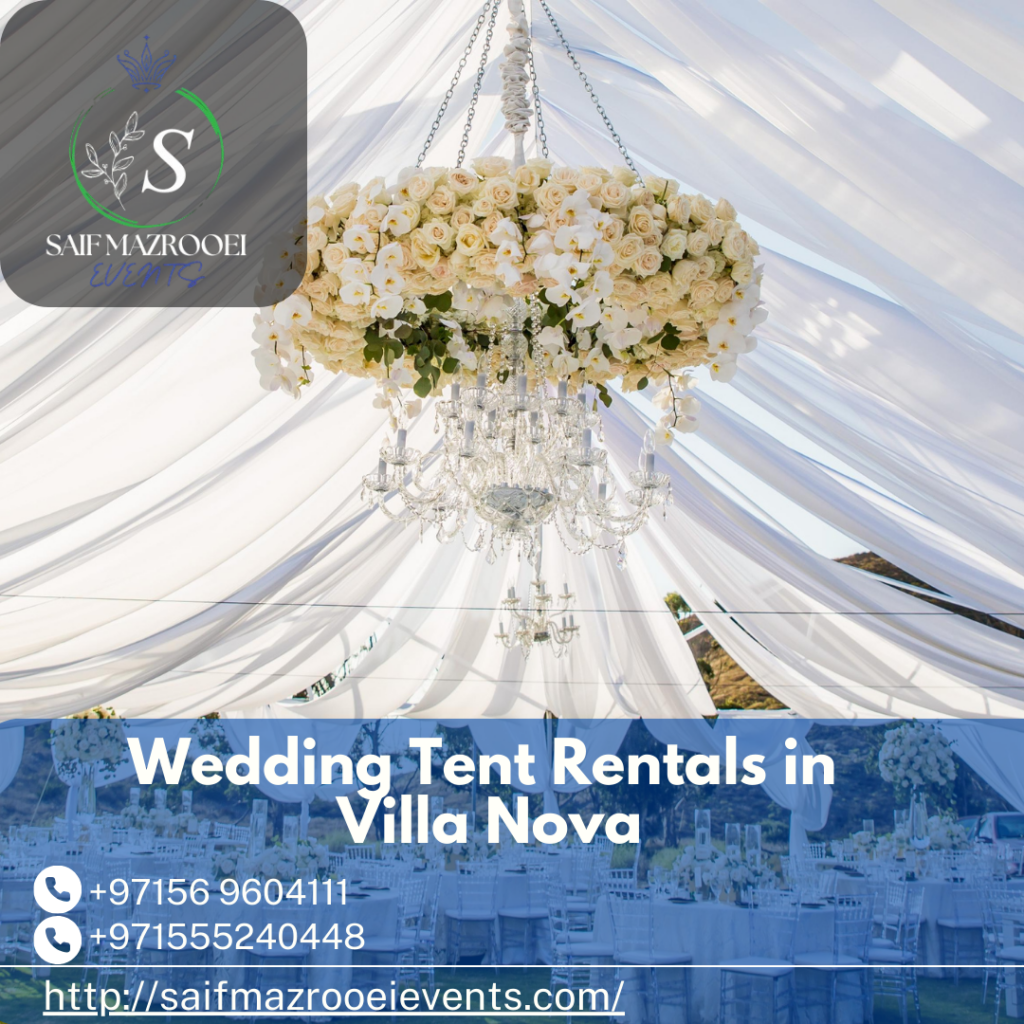 Wedding Tent Rentals in Villa Nova
