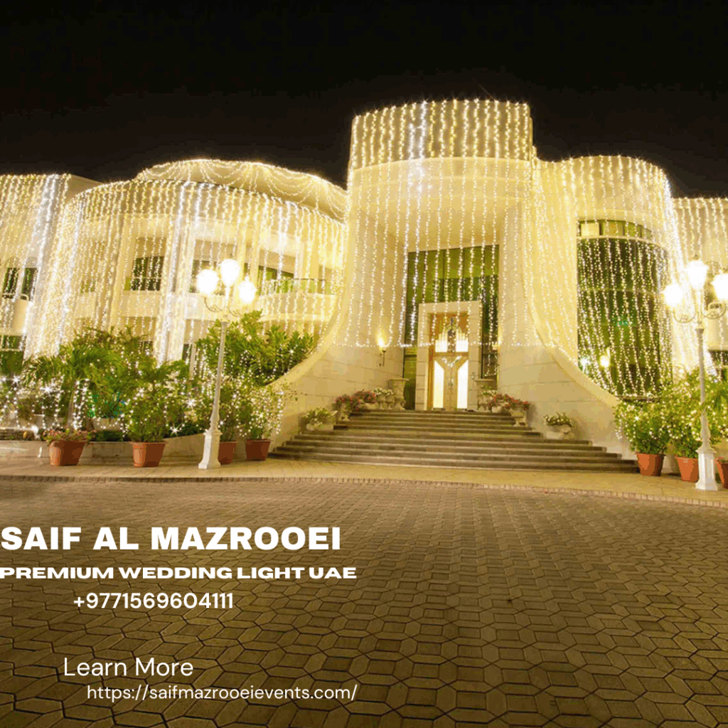 Premium Wedding & Event Light Rentals UAE
