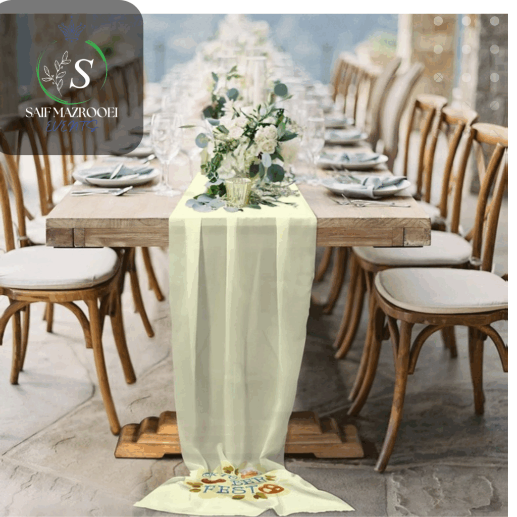 Chair and Table Rental in U.A.E